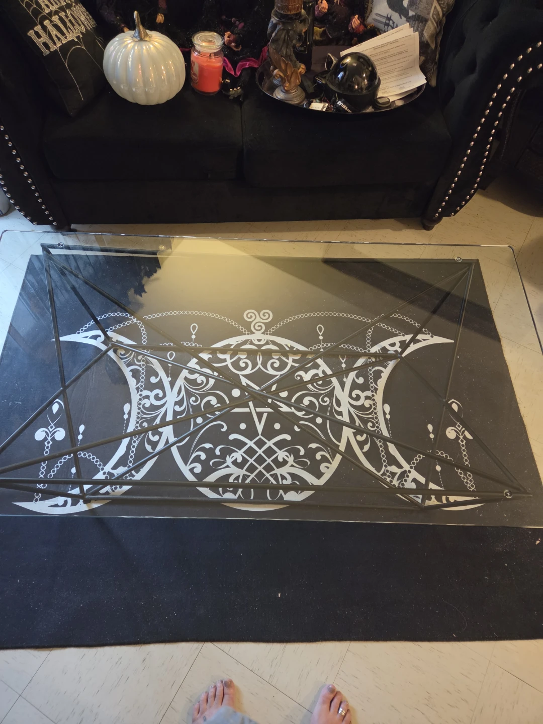 Glass coffee table - photo 2