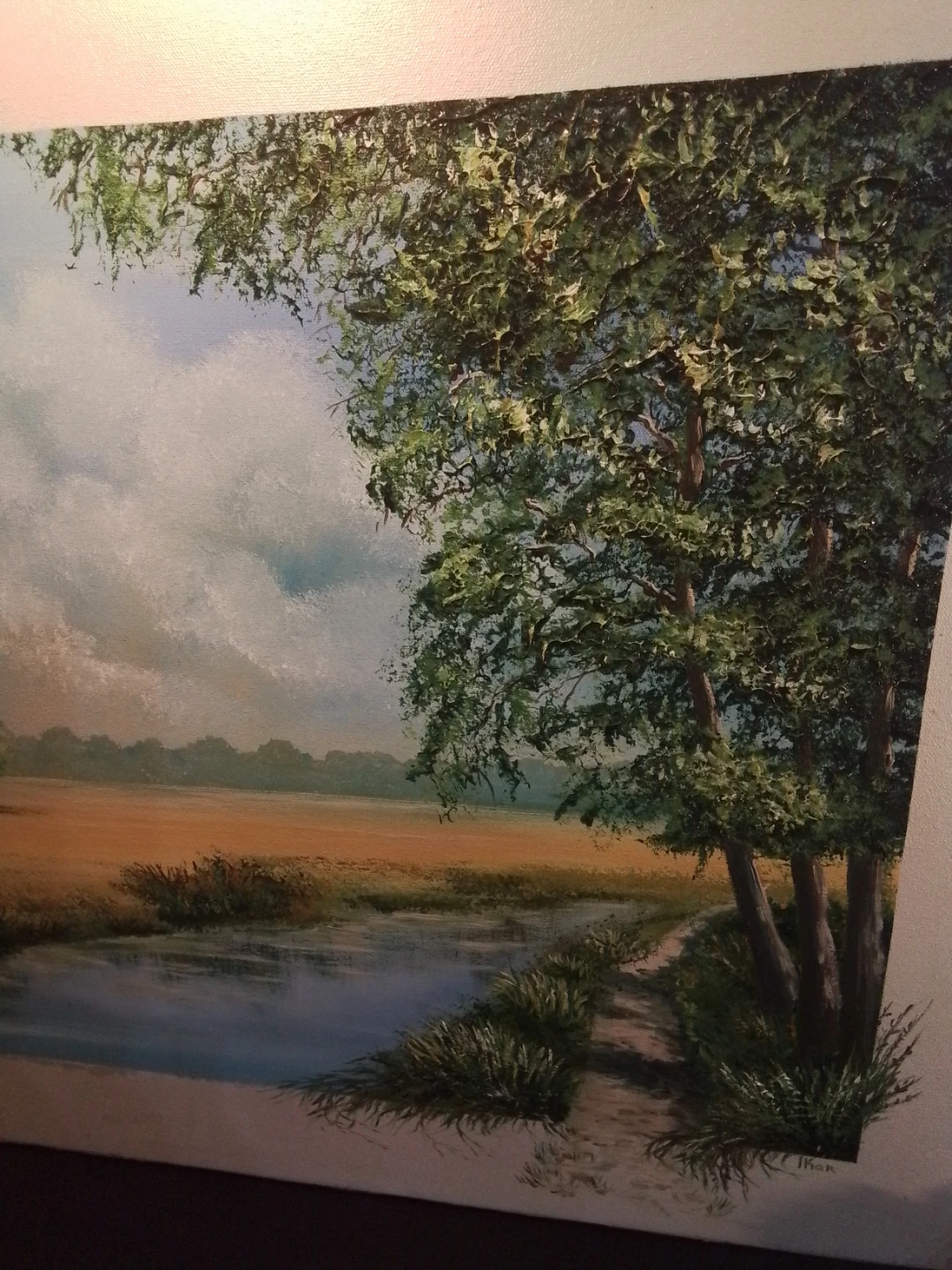 Landscape Painting – Original Oil on Canvas - photo 3