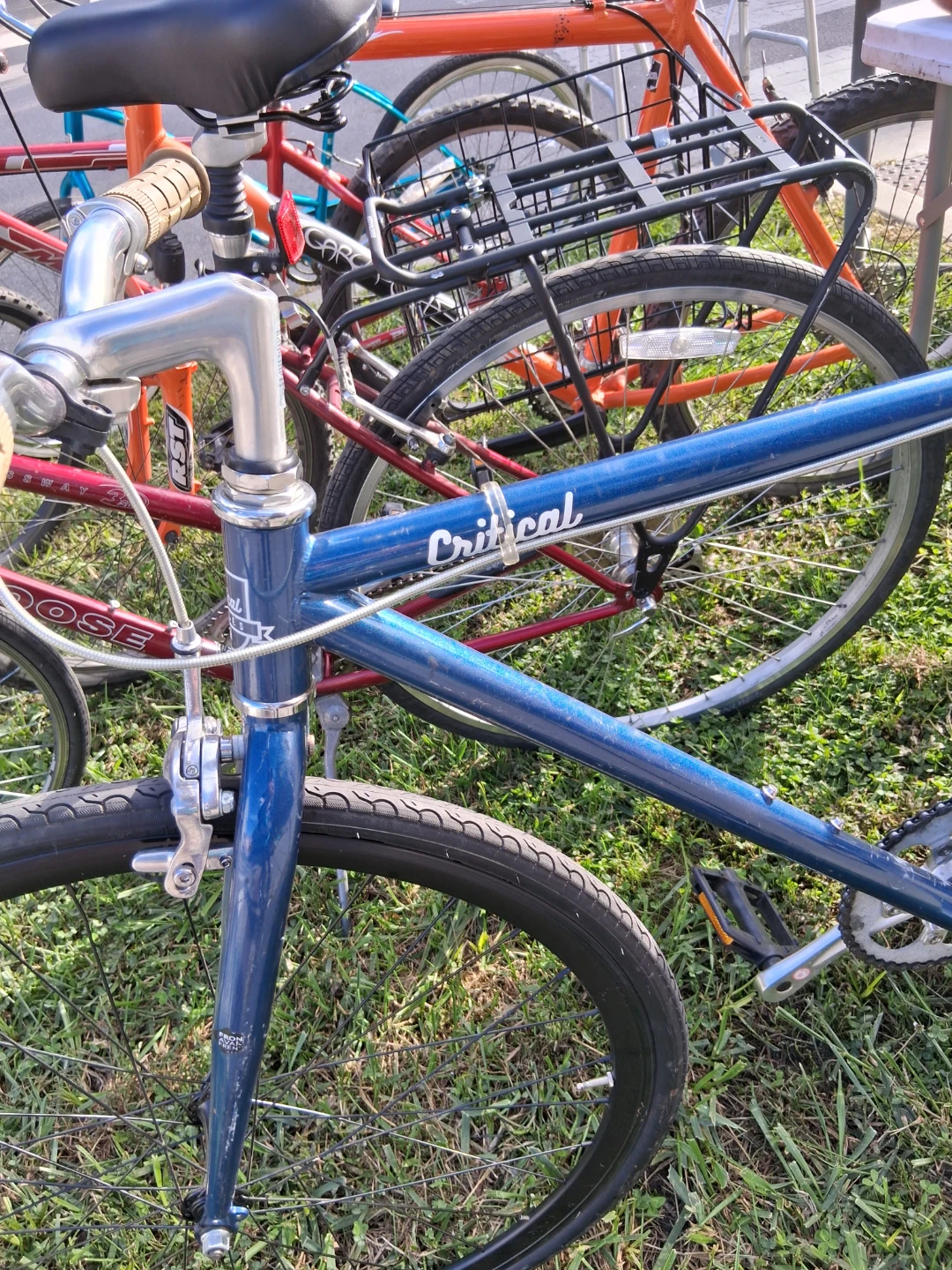 Critical Cycles Blue Road Bike