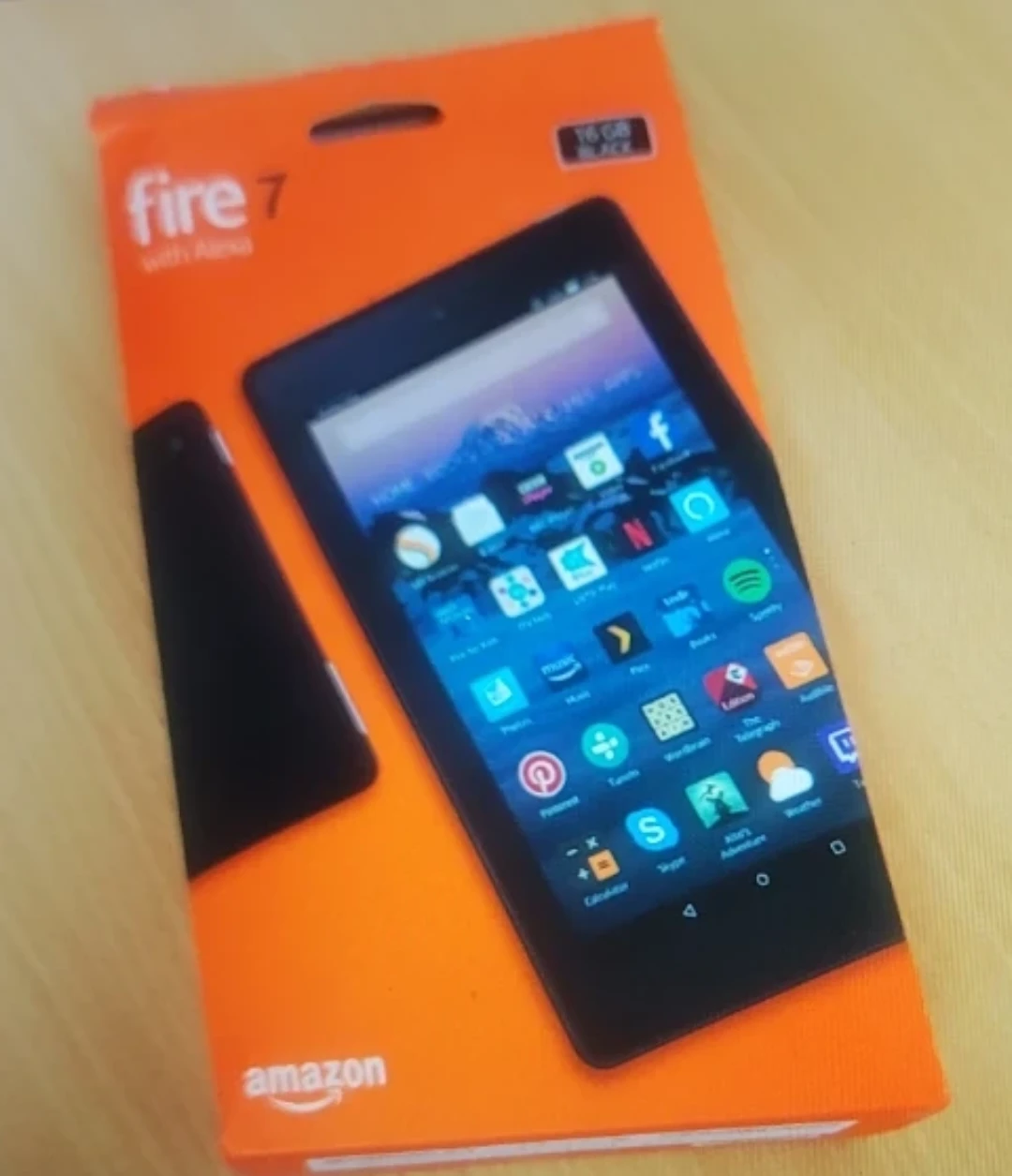 Amazon Fire 7 Tablet 16GB Black