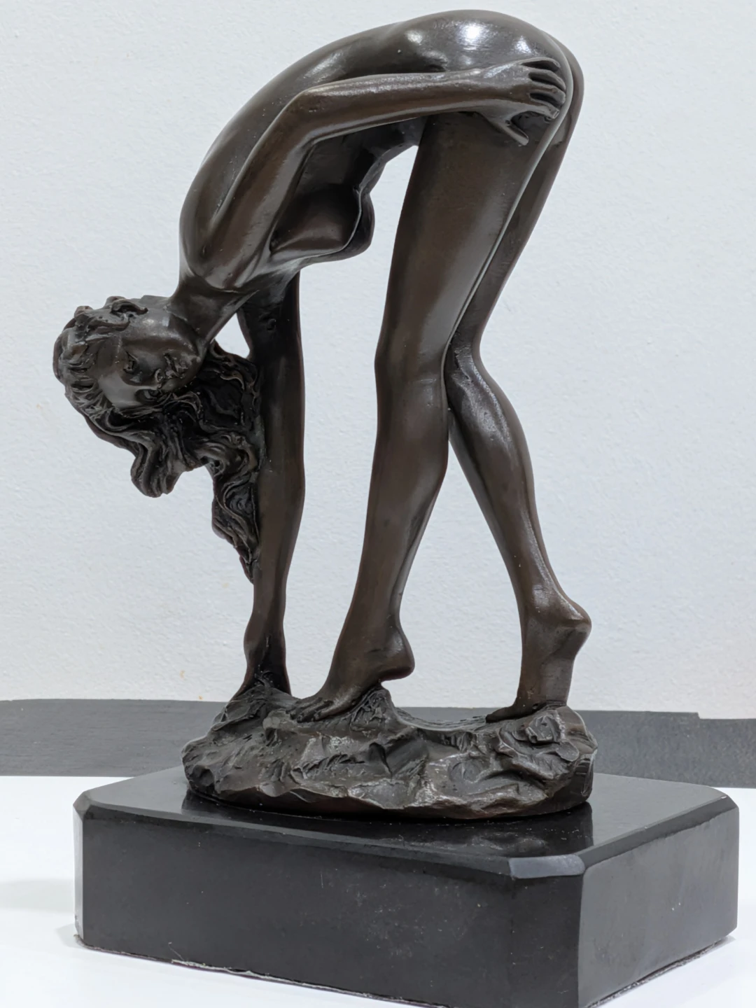 Bronze Female Sculpture by Aldo Vitaleh