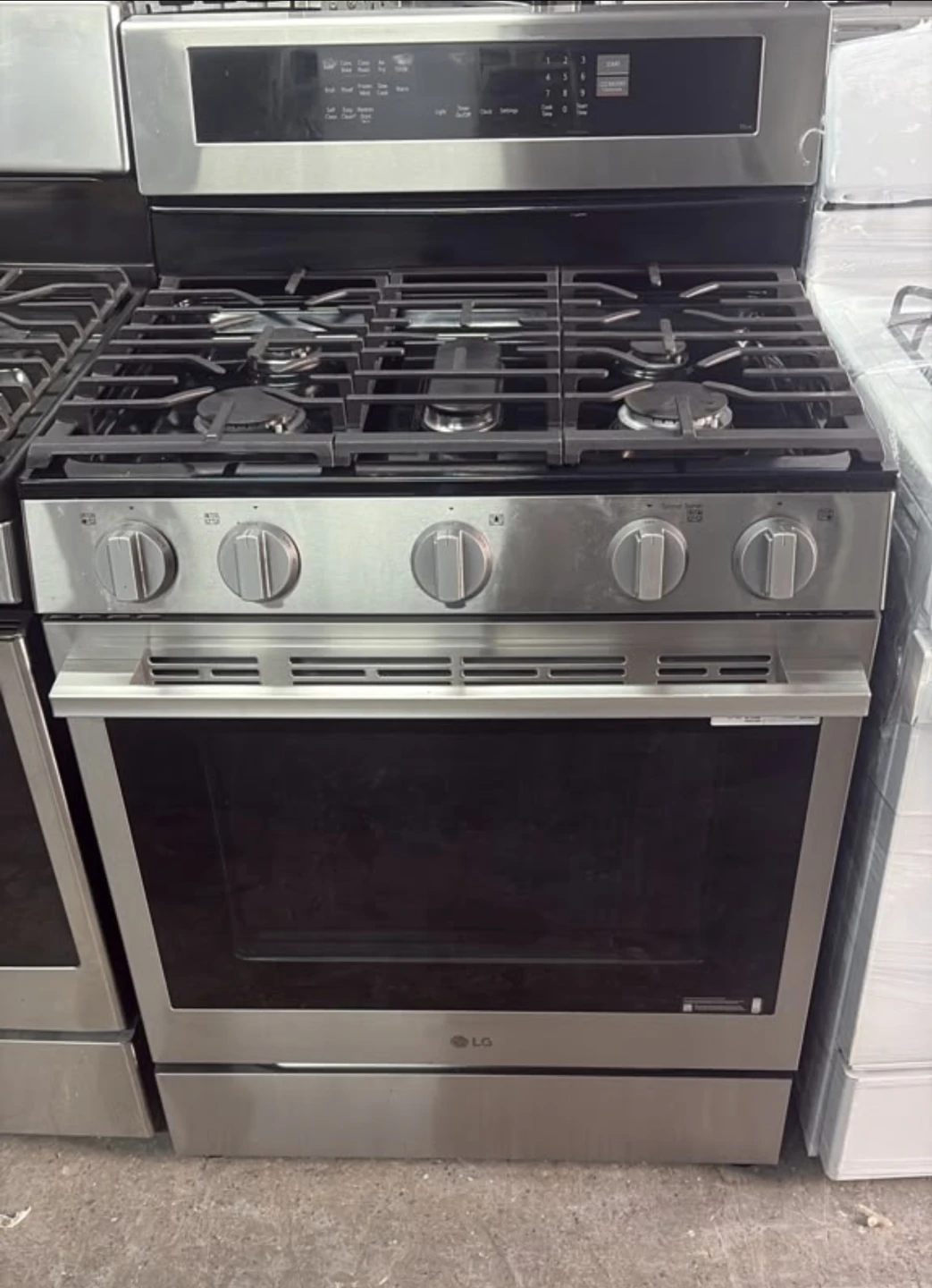 LG 30in Stainless Steel Gas Range