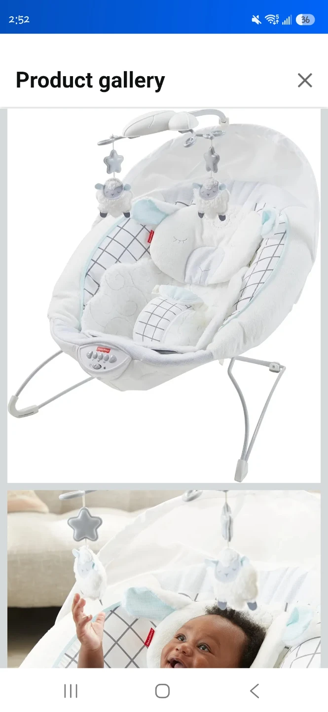Sweet Little Lamb Bouncer