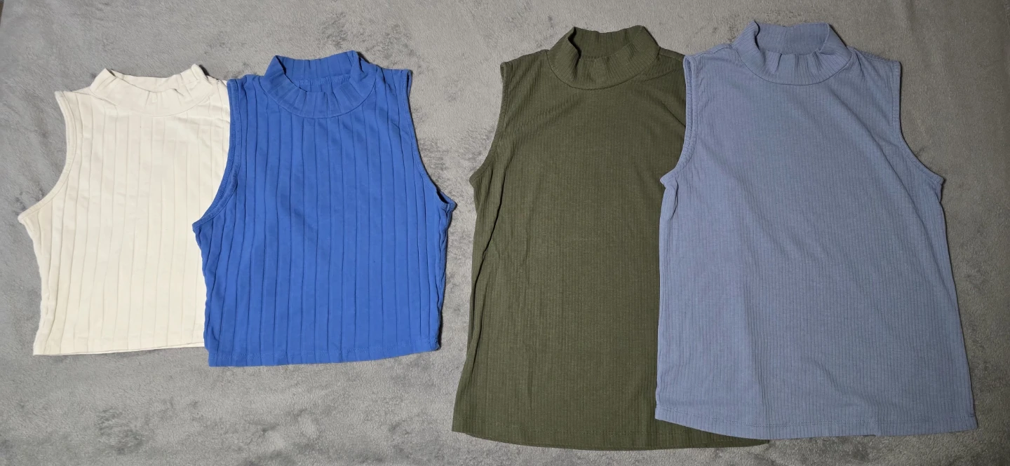 Womens long sleeve and sleeveless turtle neck shirts - photo 2