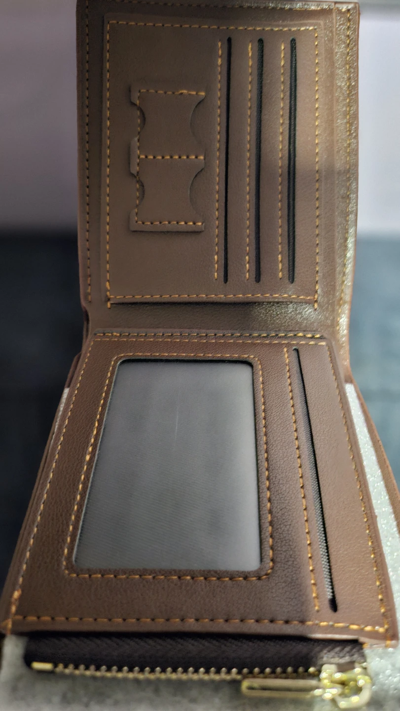 DEABOLAR Brown Bifold Wallet - photo 2
