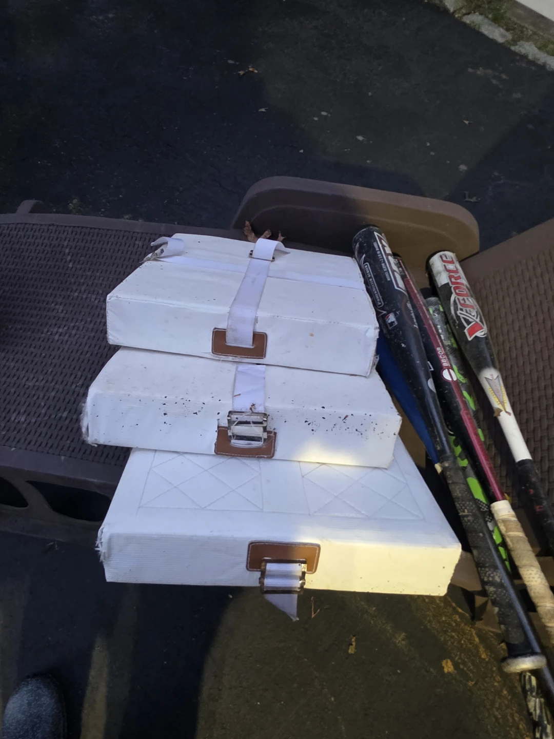 Set of 3 Baseball Bases