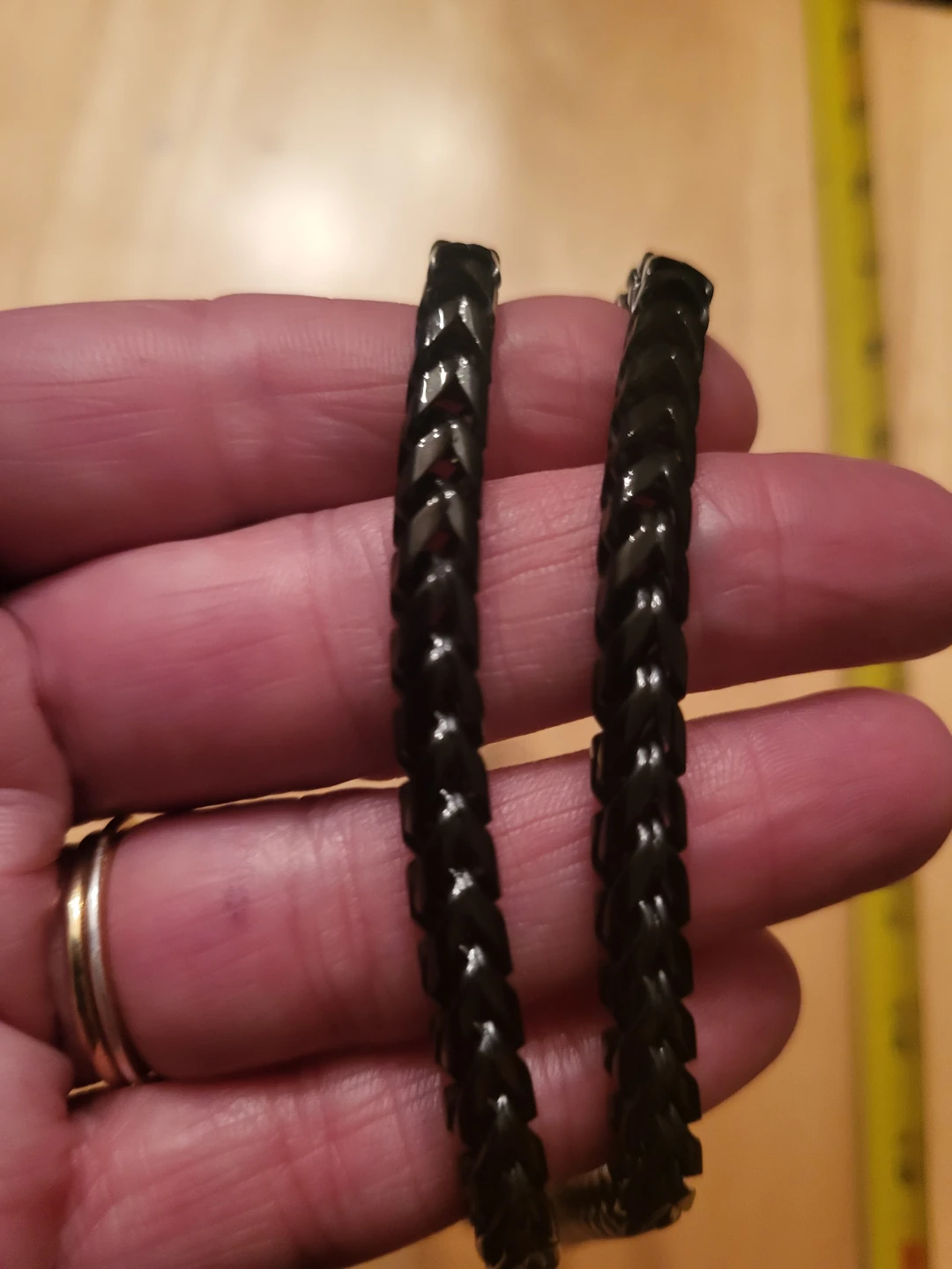 Black Franco Chain Necklace - photo 2