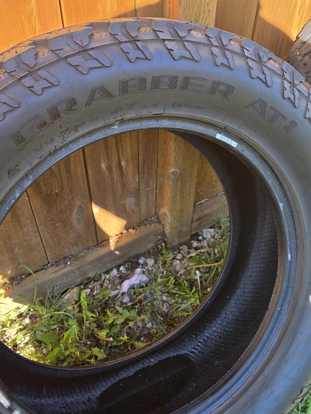 General Grabber AT2 305/50R20 120T M+S Used Tires (Set of 4). - photo 3
