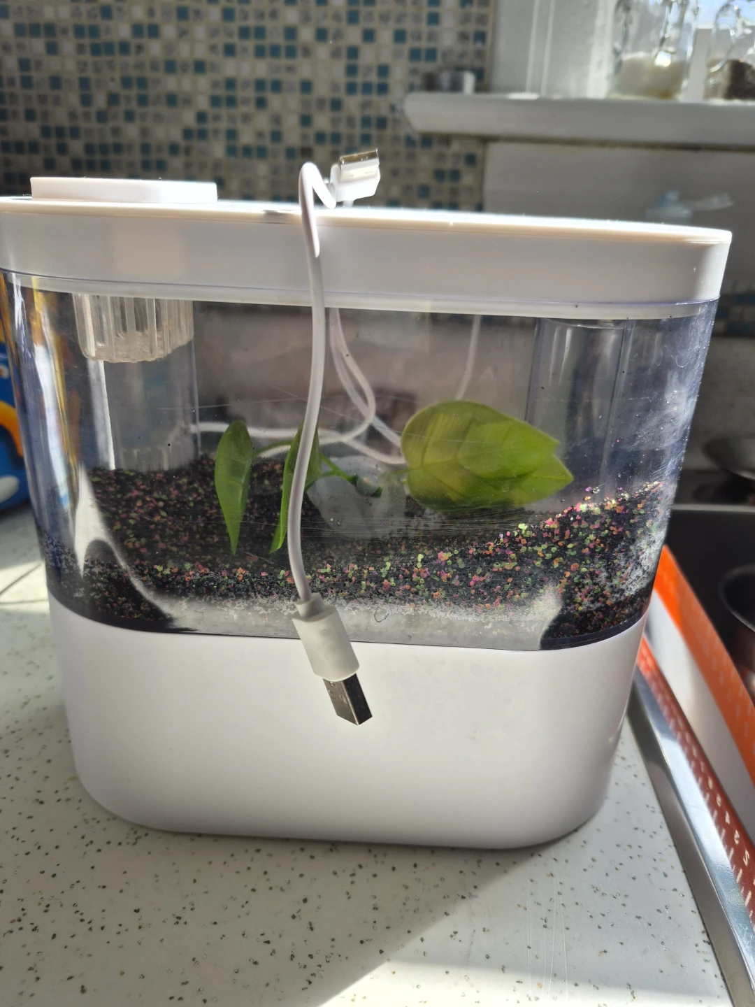 Small USB Aquarium Tank