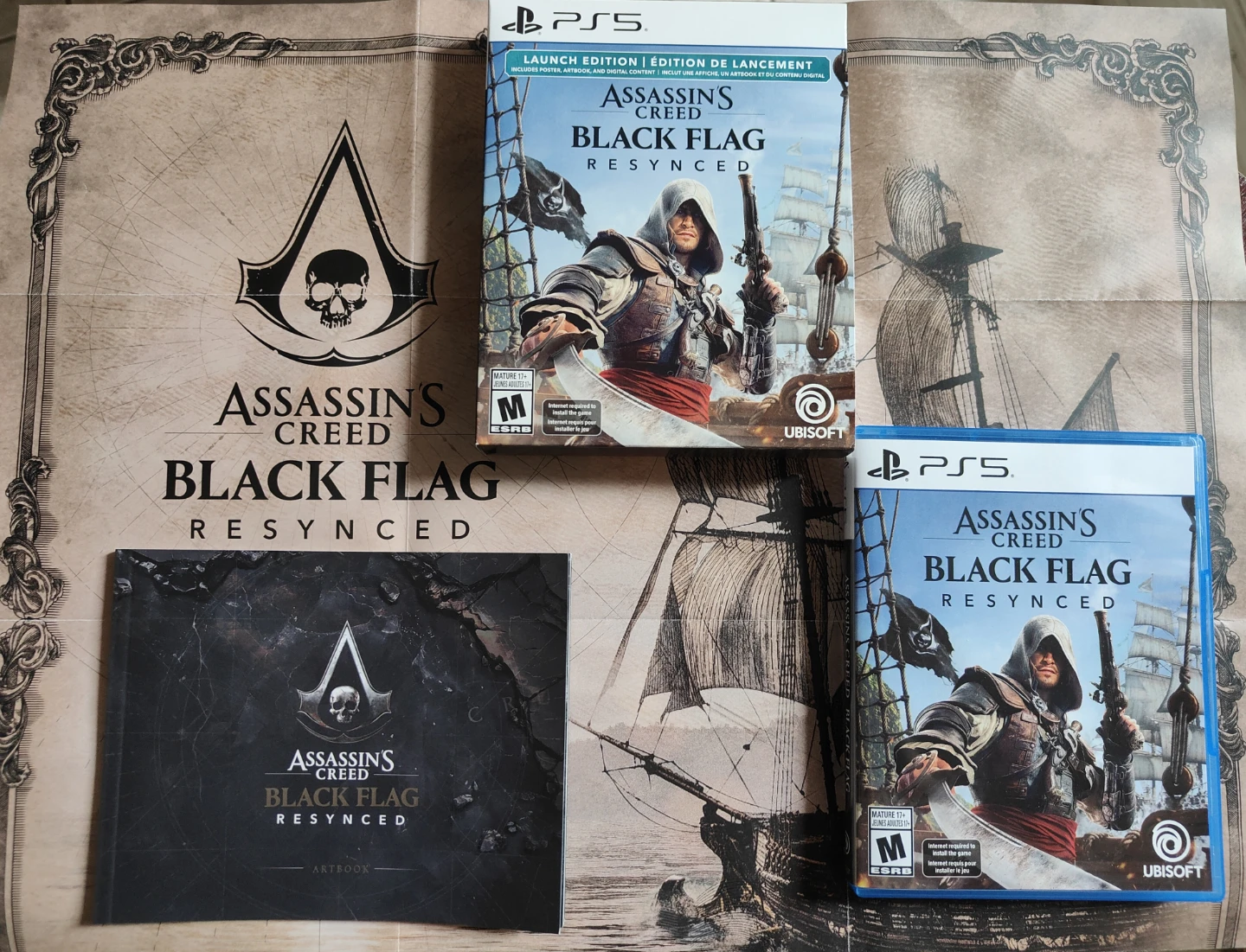 Assassin's creed black flag resynced (Launch Edition) - PS5 GAME