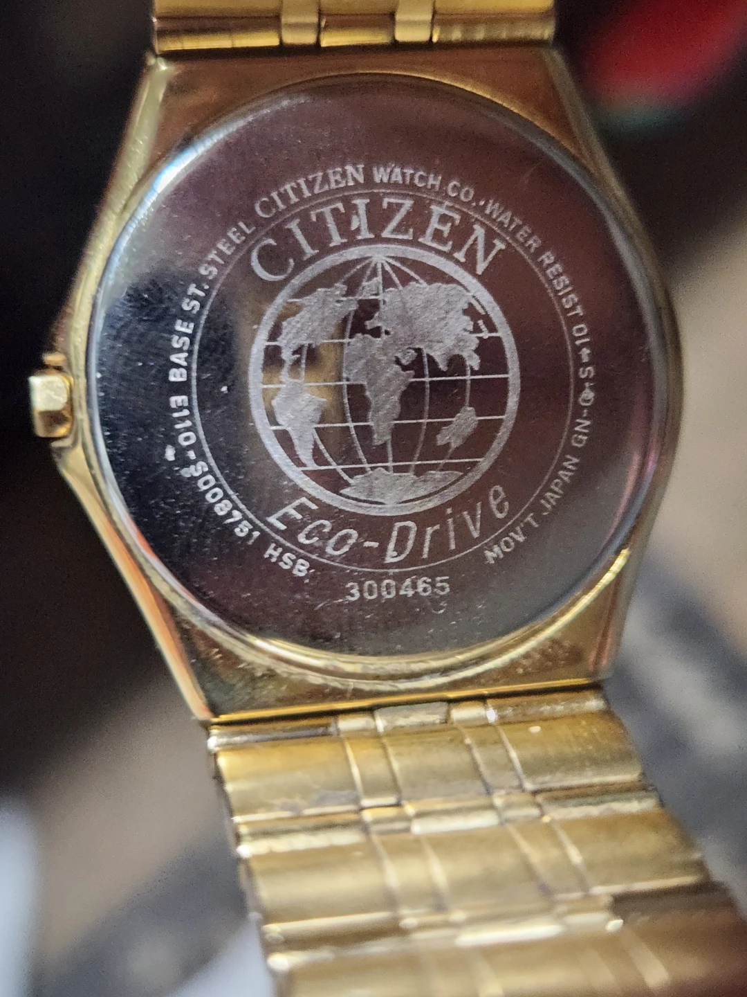 Citizen Eco-Drive Gold Dress Watch (Diamond Accent Bezel) - photo 2