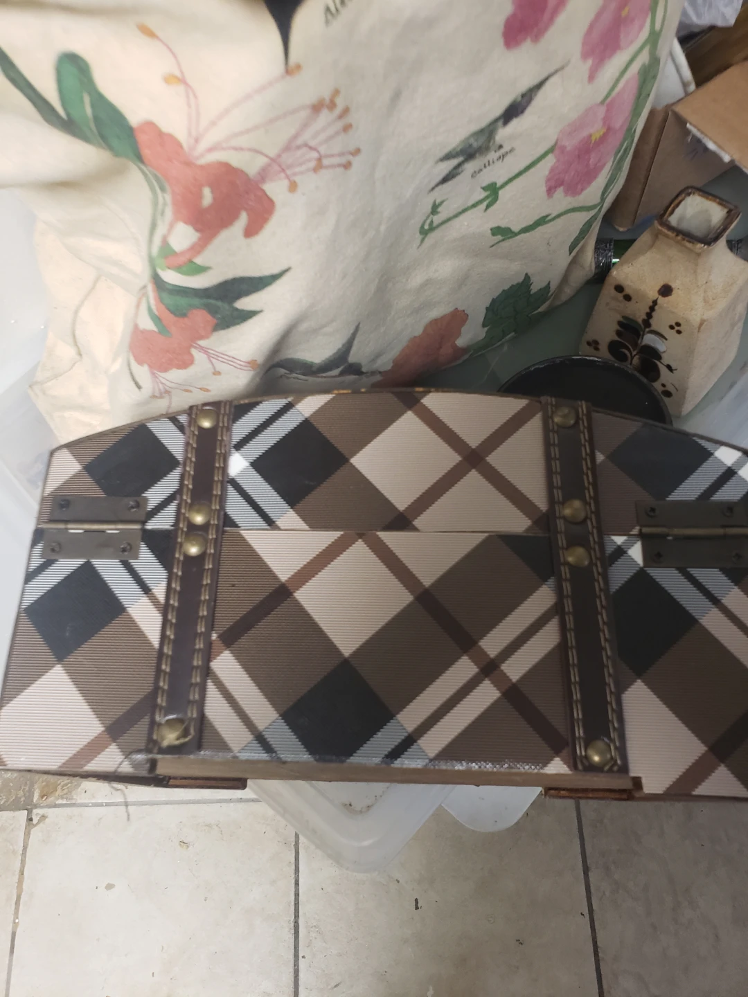 Plaid Decorative wooden box - photo 4