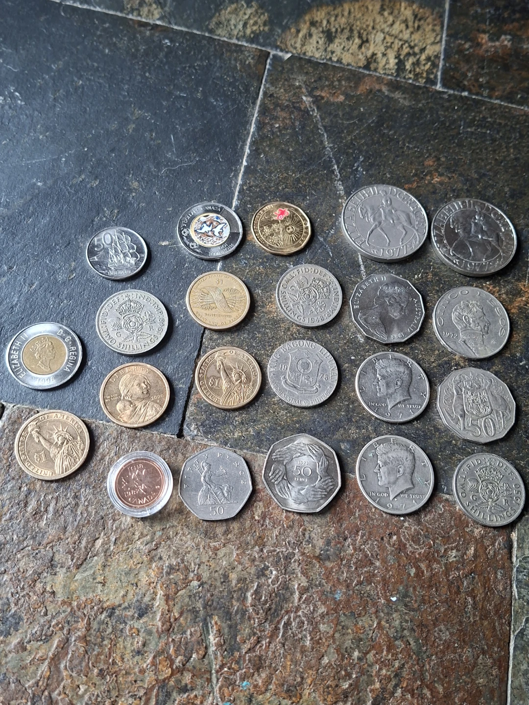 Assorted International Collectible Coins