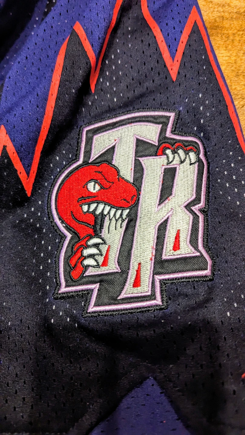 Just Don Toronto Raptors Shorts - Men's Size Large - photo 2