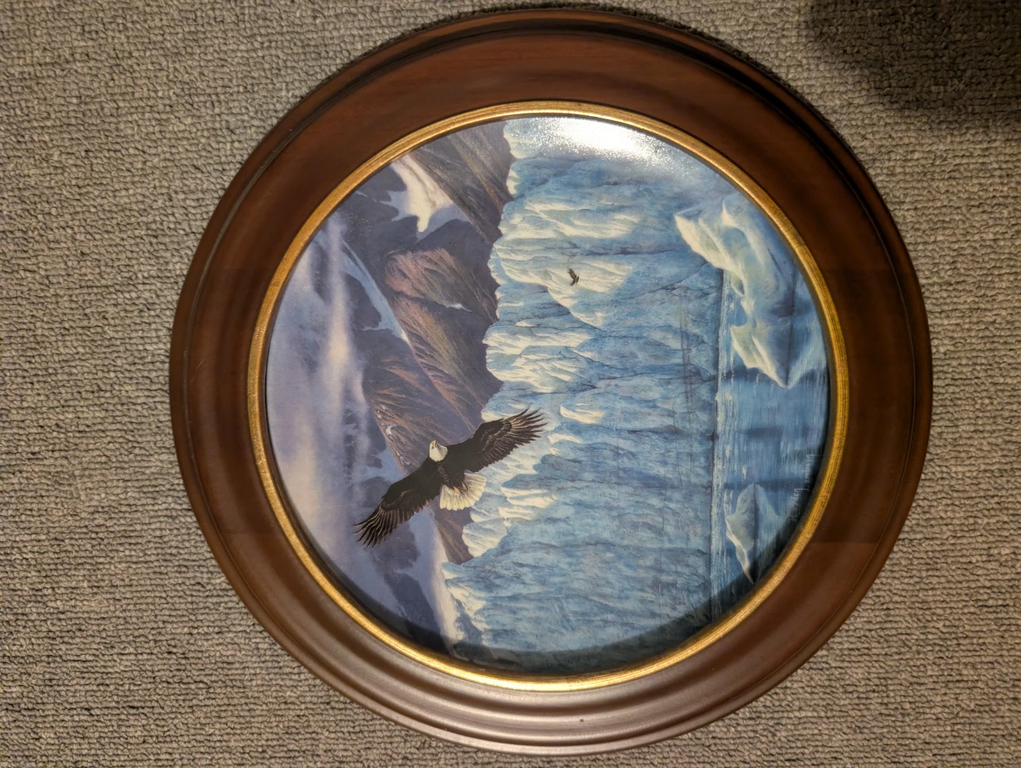 W.S. George Icy Majesty Collector Plate