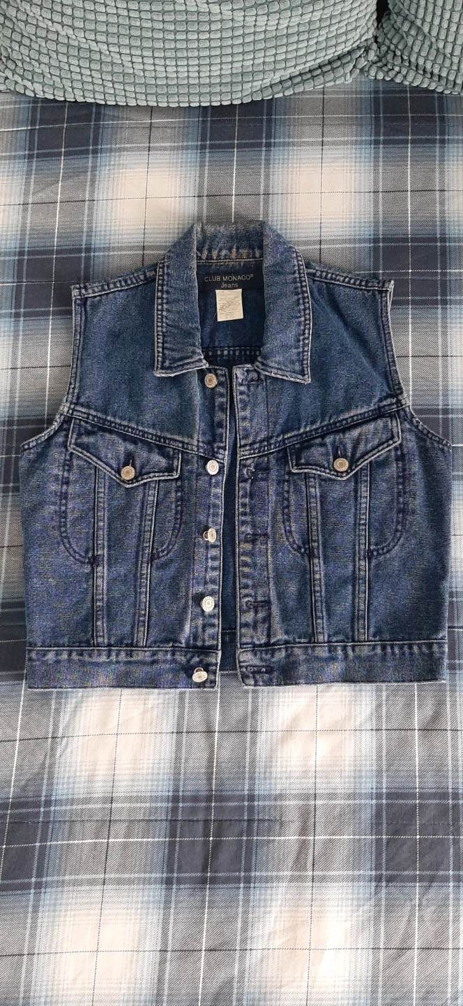 Club Monaco Denim Vest - photo 3