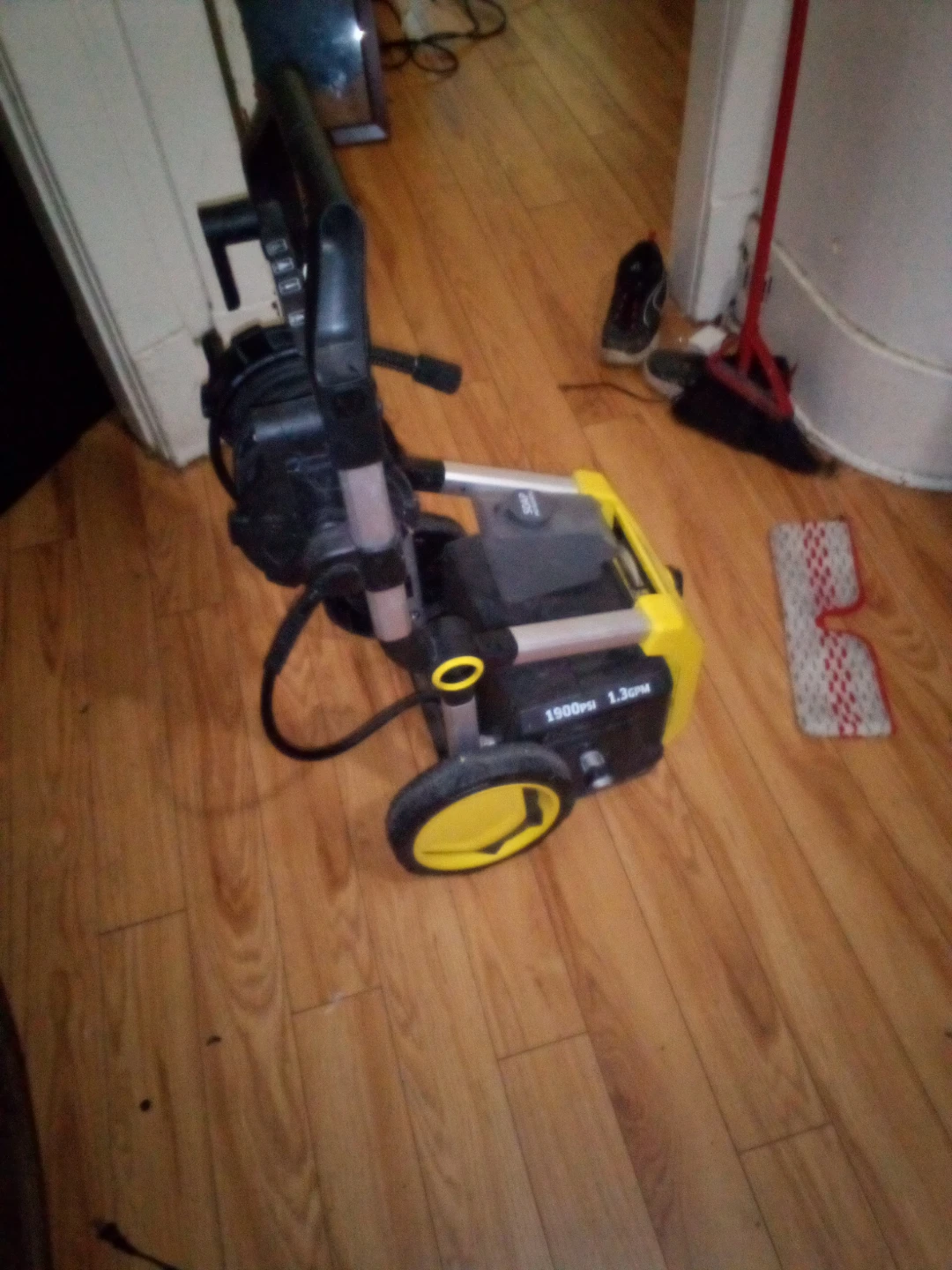 Pressure washer.