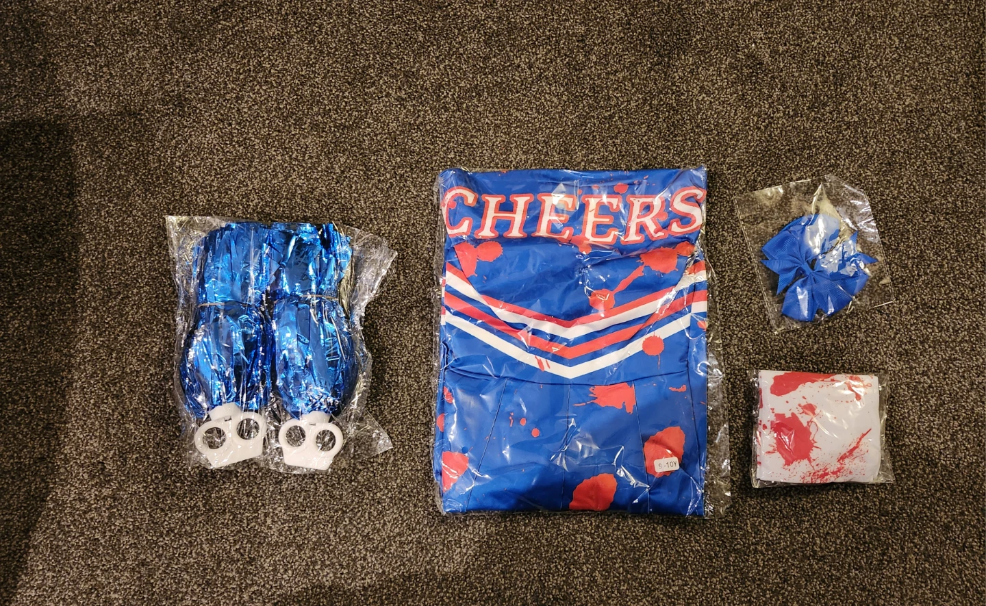 Bloody Cheerleader Costume Set 🏈