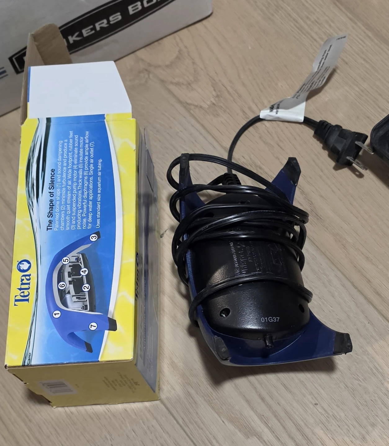 USED Tetra Whisper 20 Aquarium Air Pump - photo 2