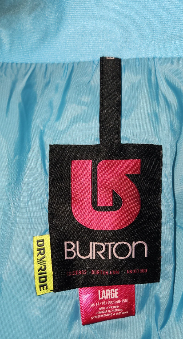 Burton Girls Winter Jacket size 14/16 🏈 - photo 3
