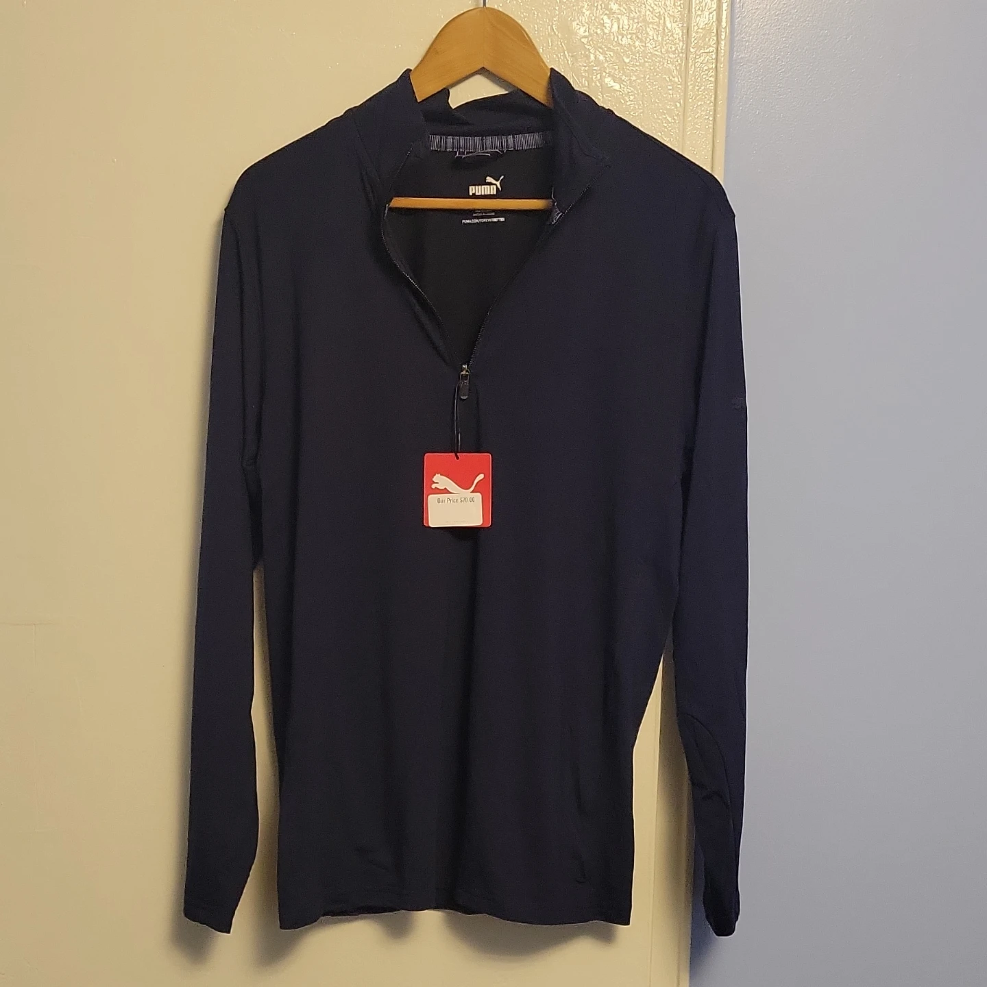 Puma Navy Quarter-Zip Pullover - photo 2