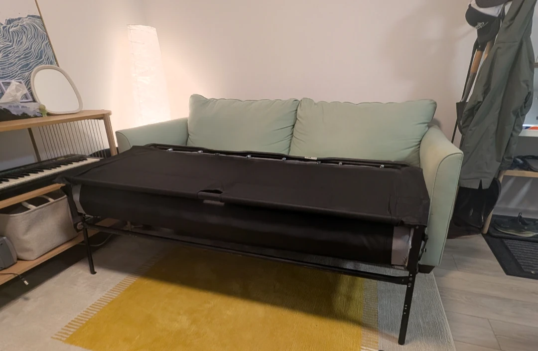 Light Green Sofa Bed (Mattress Included) - photo 5