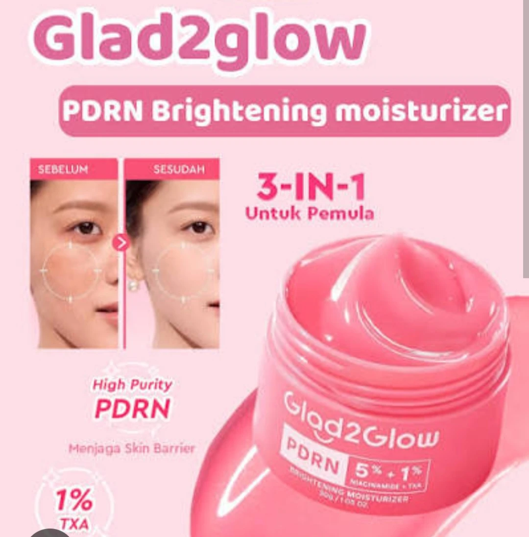 Glad2Glow PDRN Brightening Moisturizer 30g