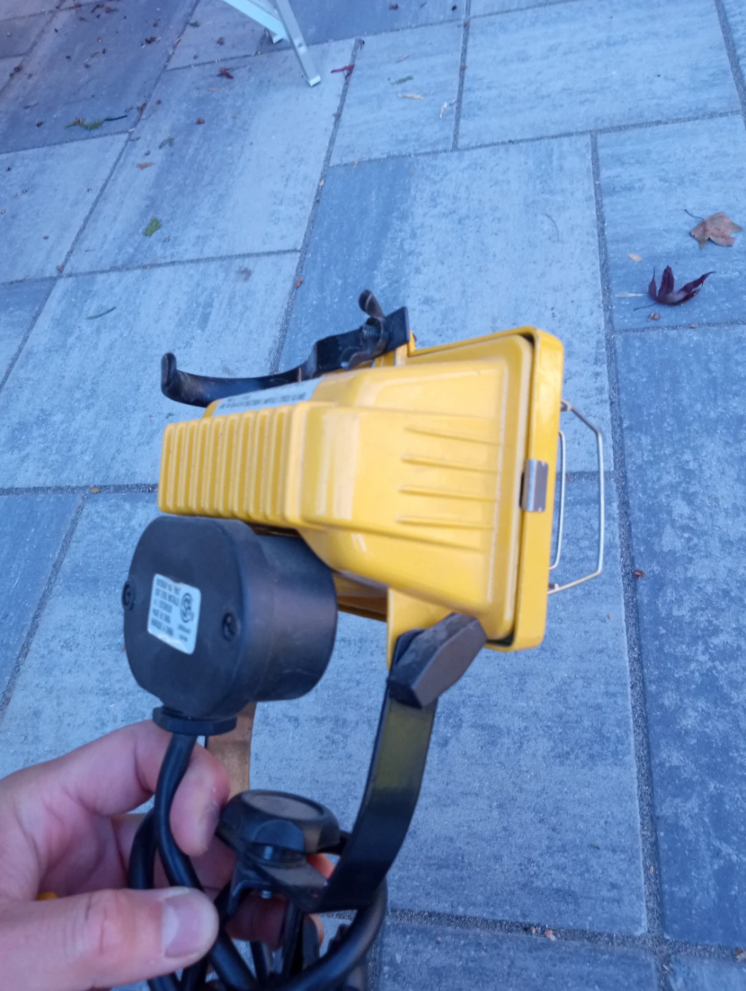 Yellow Work Light - photo 4