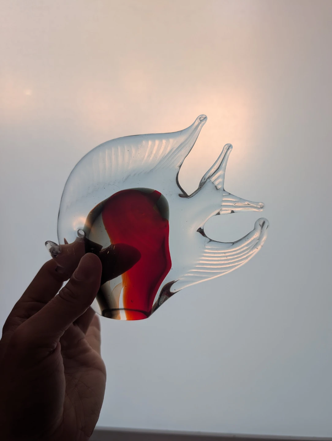 Glass Fish Figurine Murano style