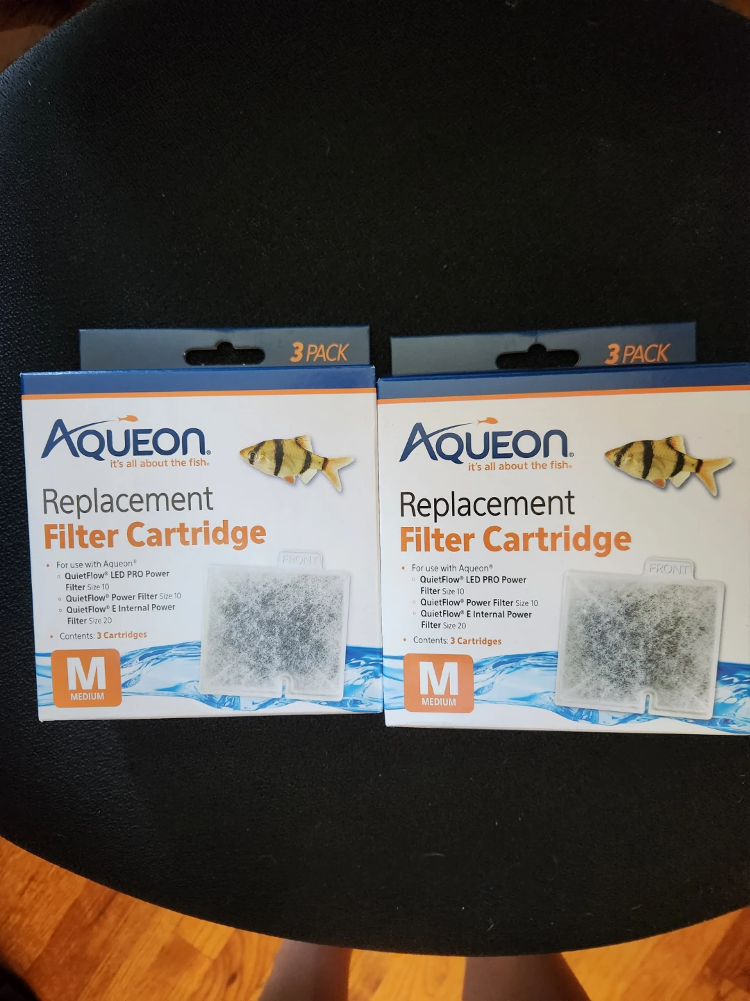 2 Packs of Aqueon Medium Replacement Filter Cartridges