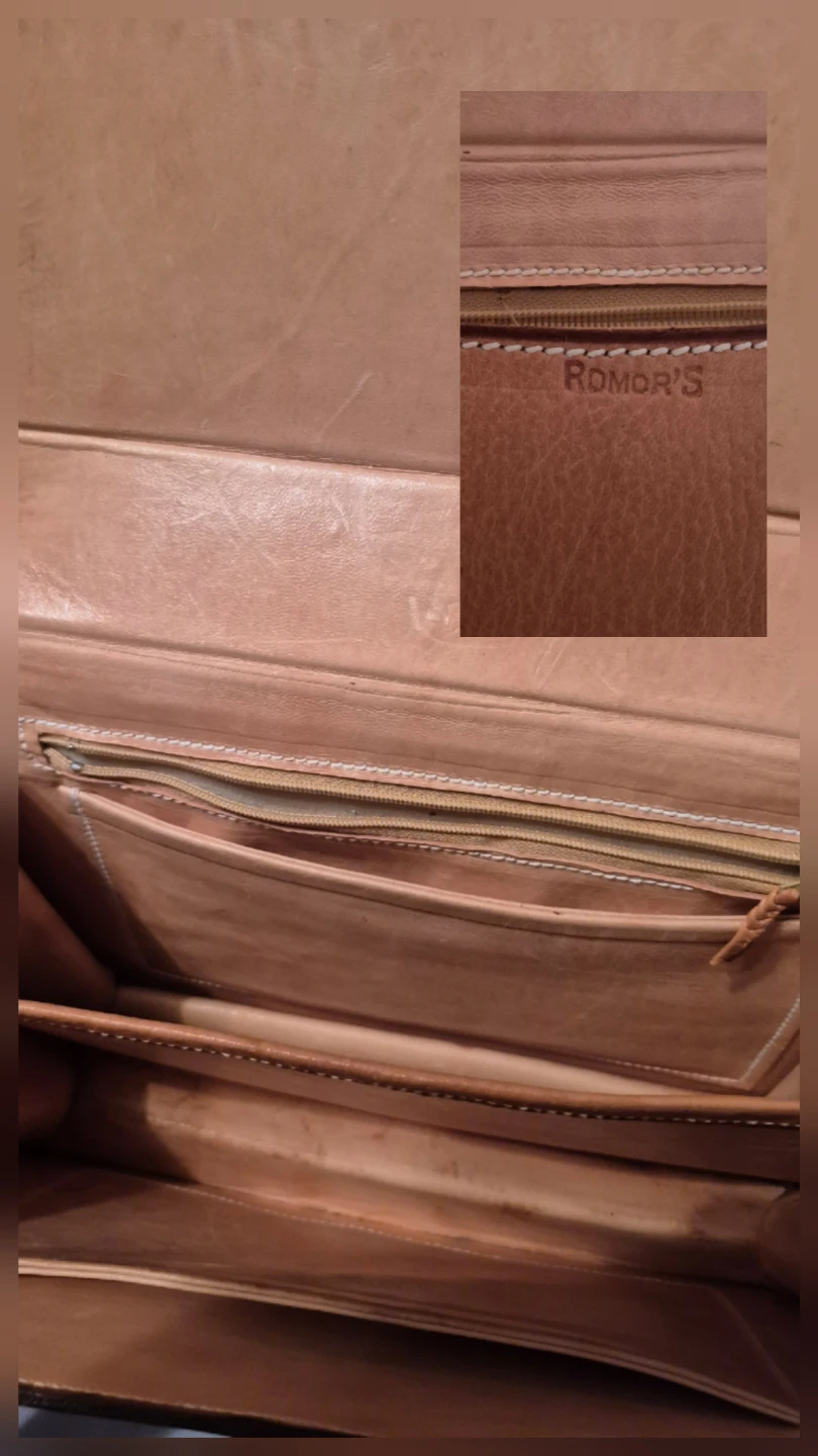 Romor's Vintage Leather Shoulder Bag - photo 2