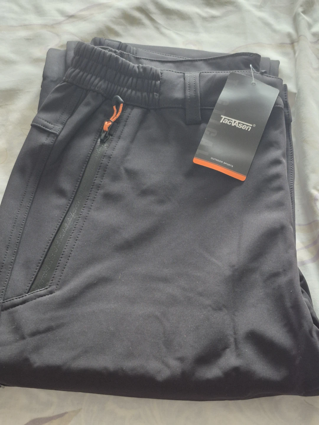 Tacvasen Men's Black Outdoor Pants