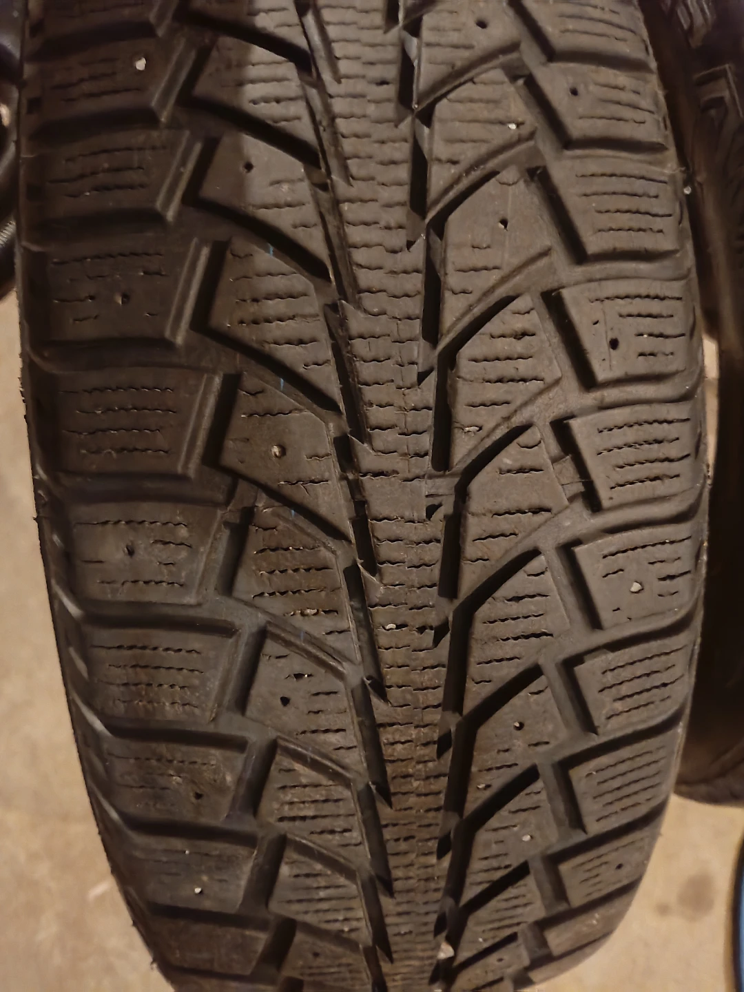 Uniroyal tiger paw ice and snow tires
