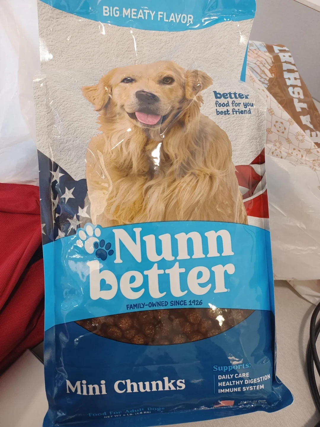 Nunn Better Mini Chunks Adult Dog Food 4 lb