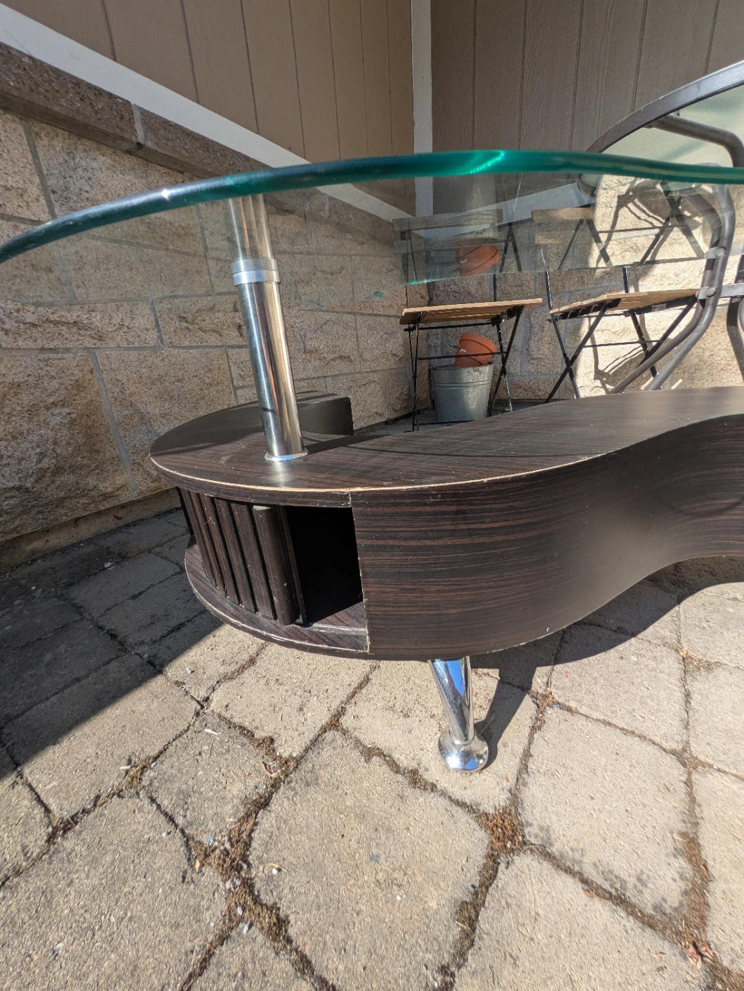 Glass coffee table - photo 5