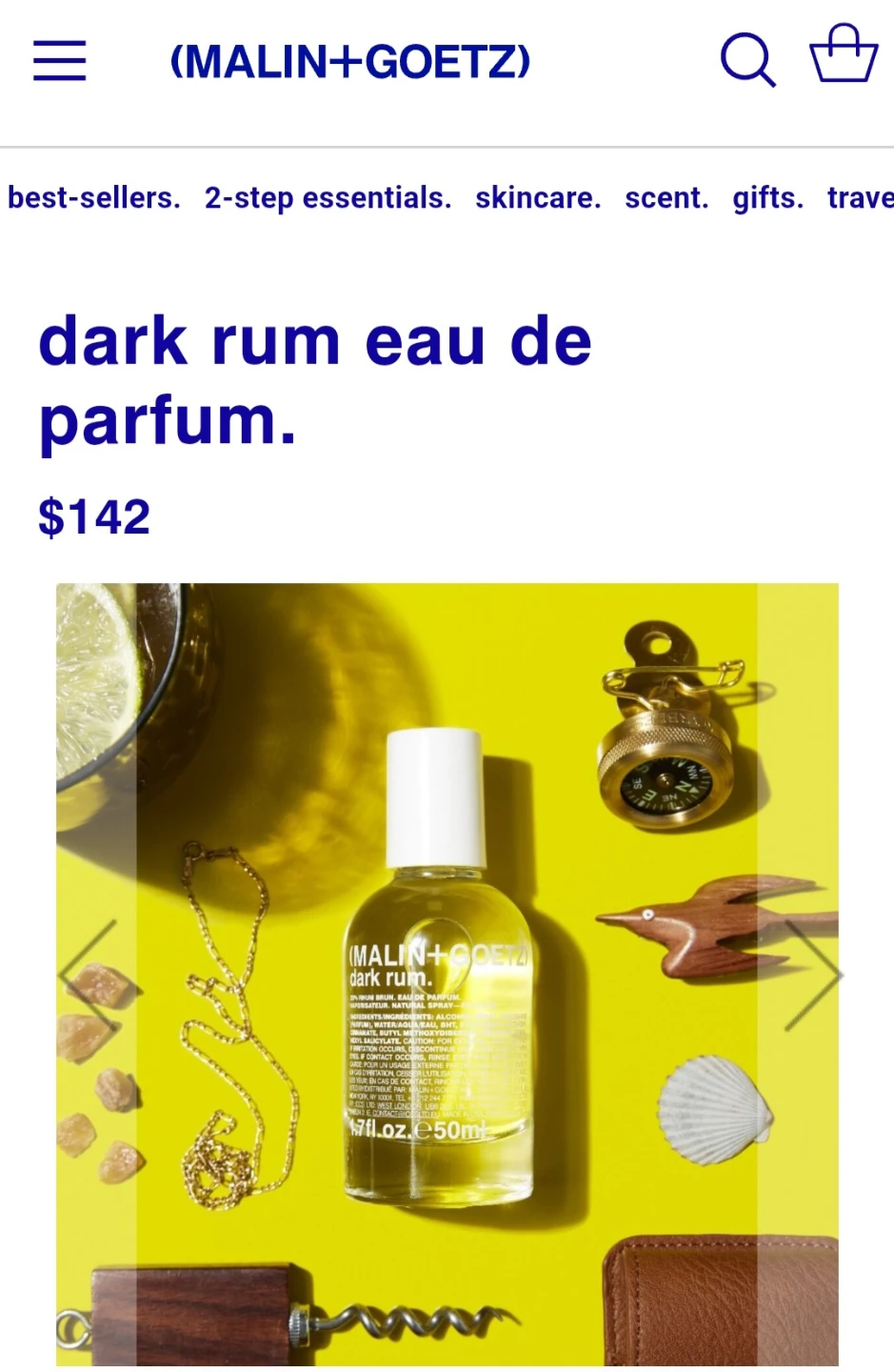 Malin+Goetz Dark Rum Eau de Parfum – 50ml - photo 2