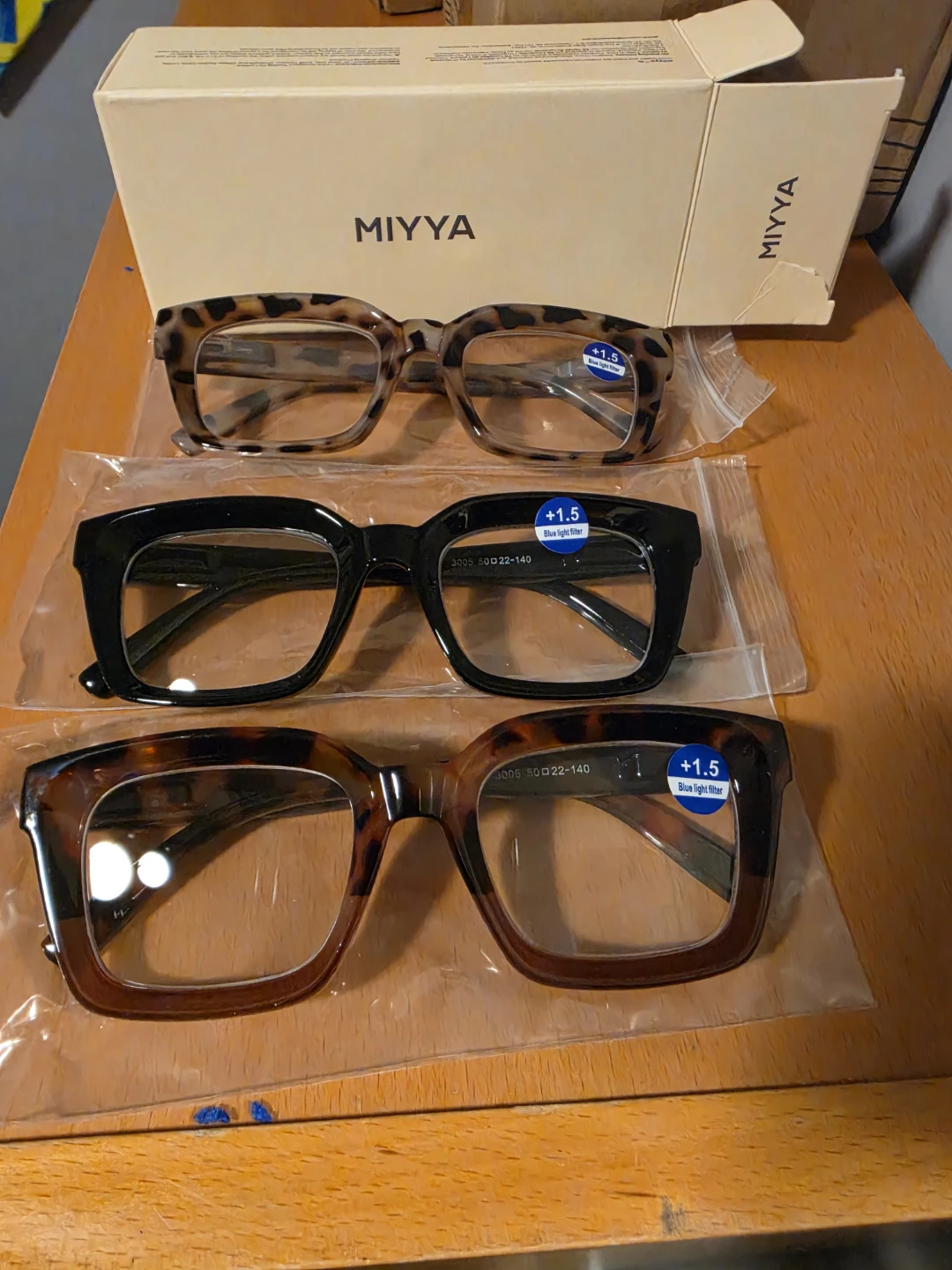 MIYYA Blue Light Reading Glasses +1.5