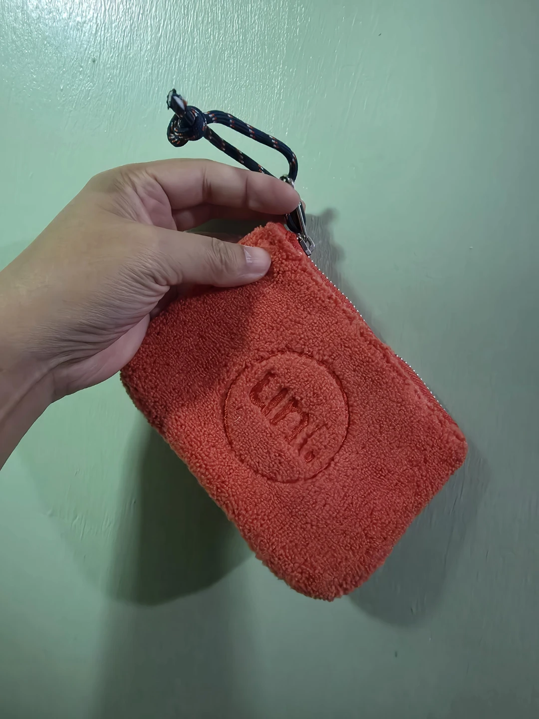 Orange Uni Zipper Pouch 🏈