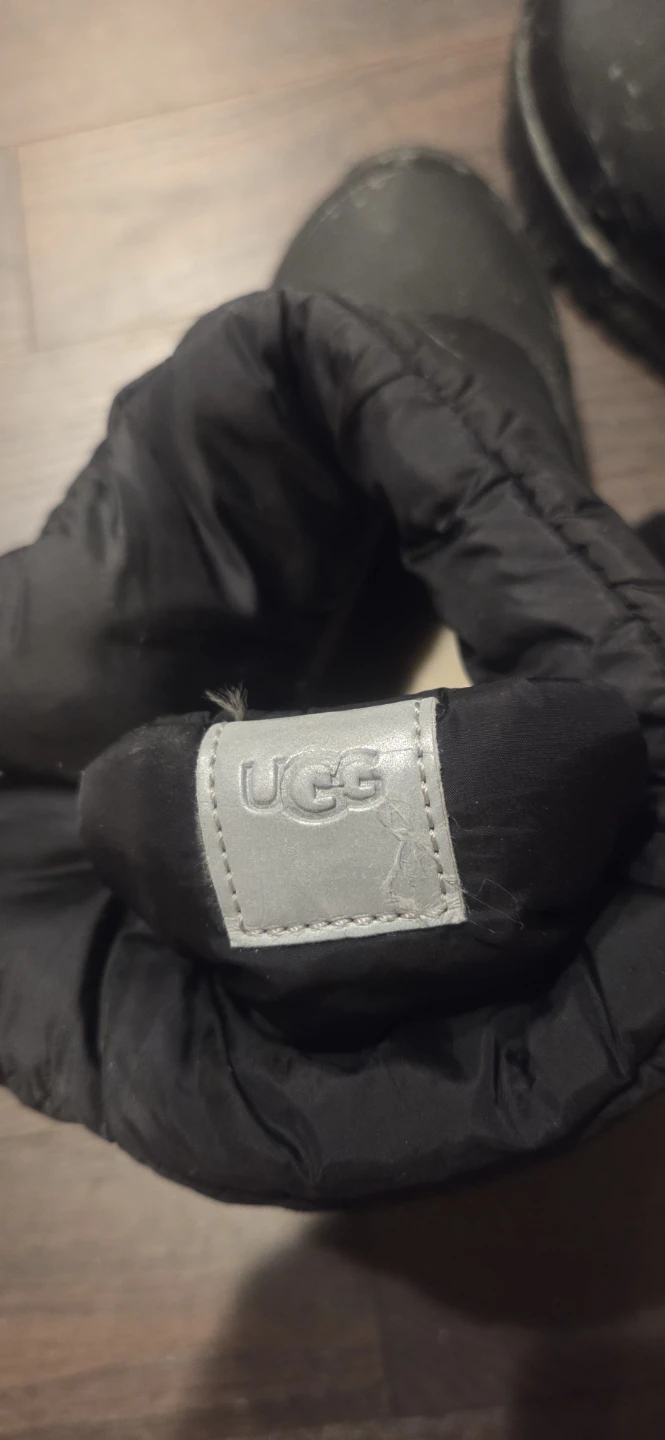 UGG Black Winter Boots - Size 7.5 - photo 4