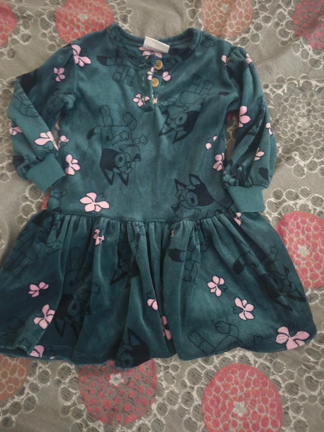 🏈 Bluey Toddler Dress Size 12M