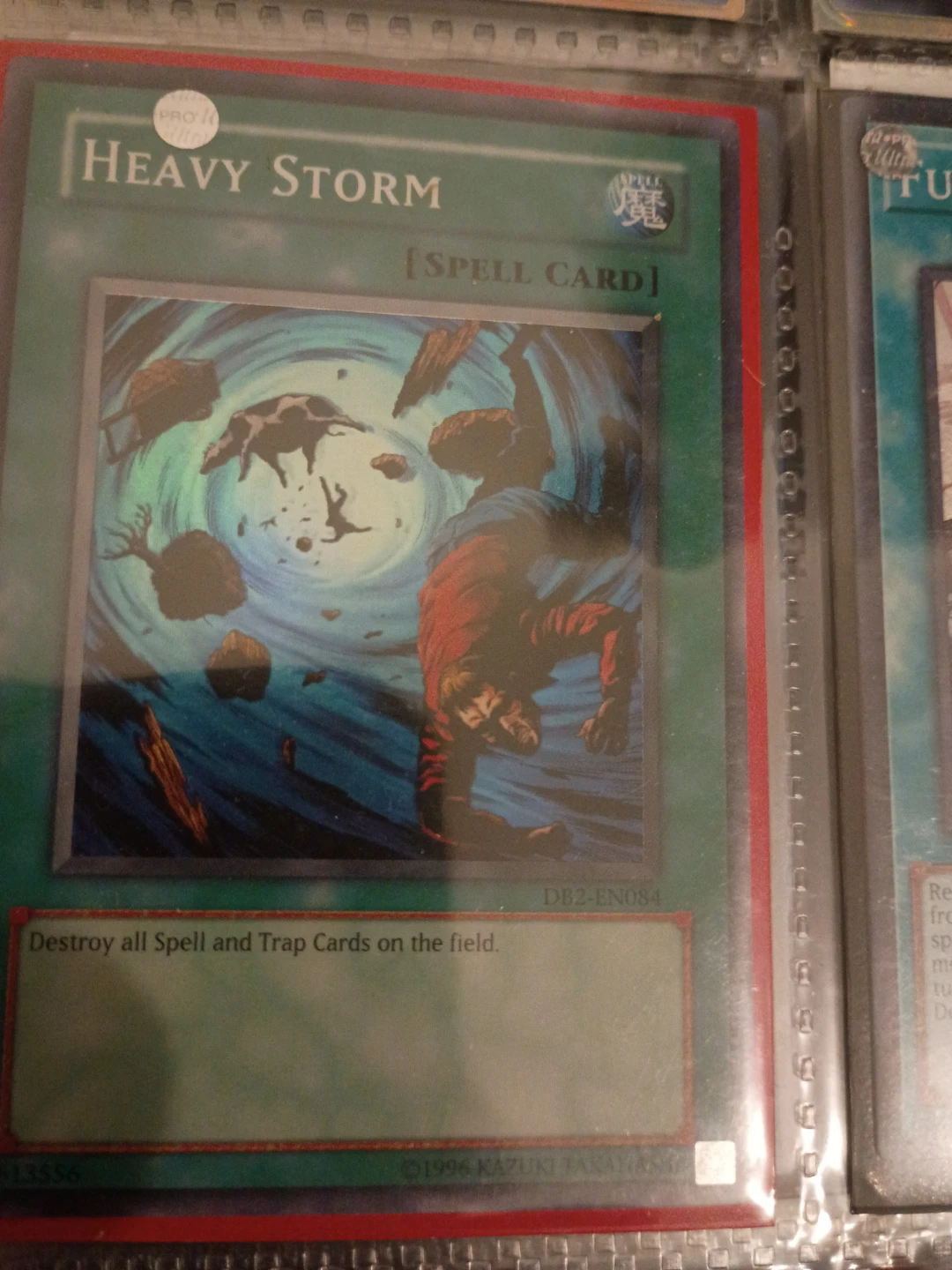 Heavy Storm Spell Card - Yu-Gi-Oh!🏈
