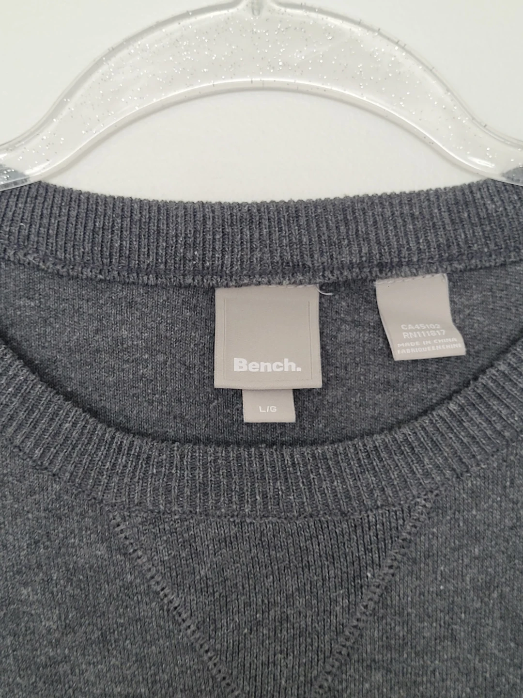 Men's Bench Sweater - Grey - photo 2