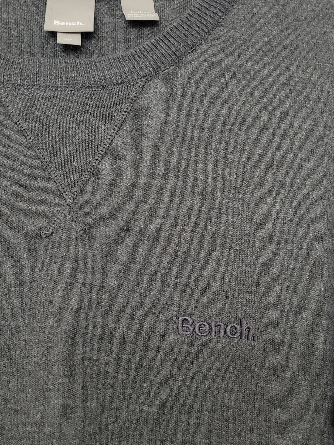 Men's Bench Sweater - Grey - photo 3