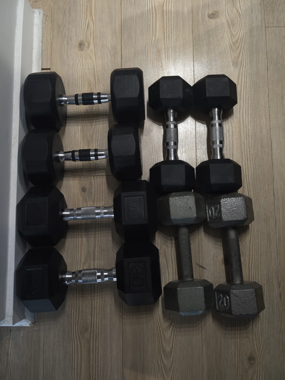 Dumbbells (15s, 20s, 25s, 30s) Price in description