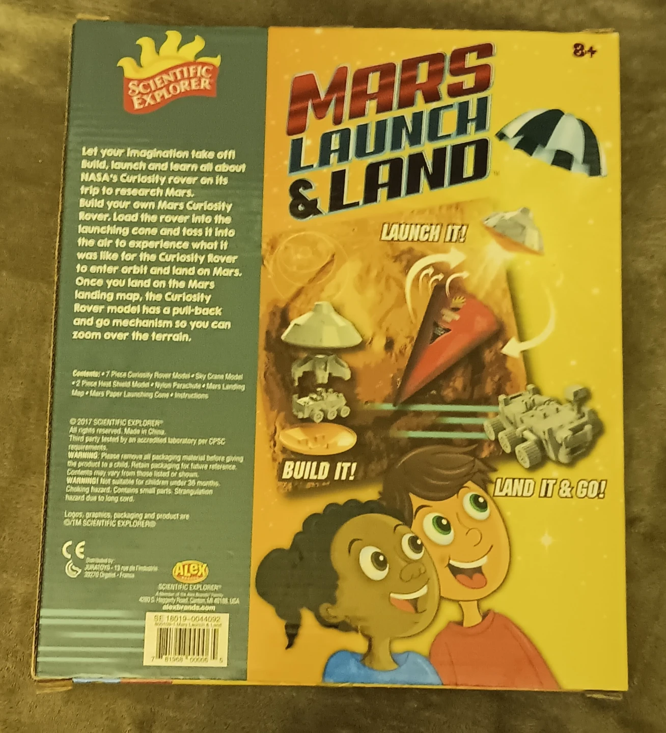 Mars Launch & Land NASA Rover Kit - NEW - photo 2