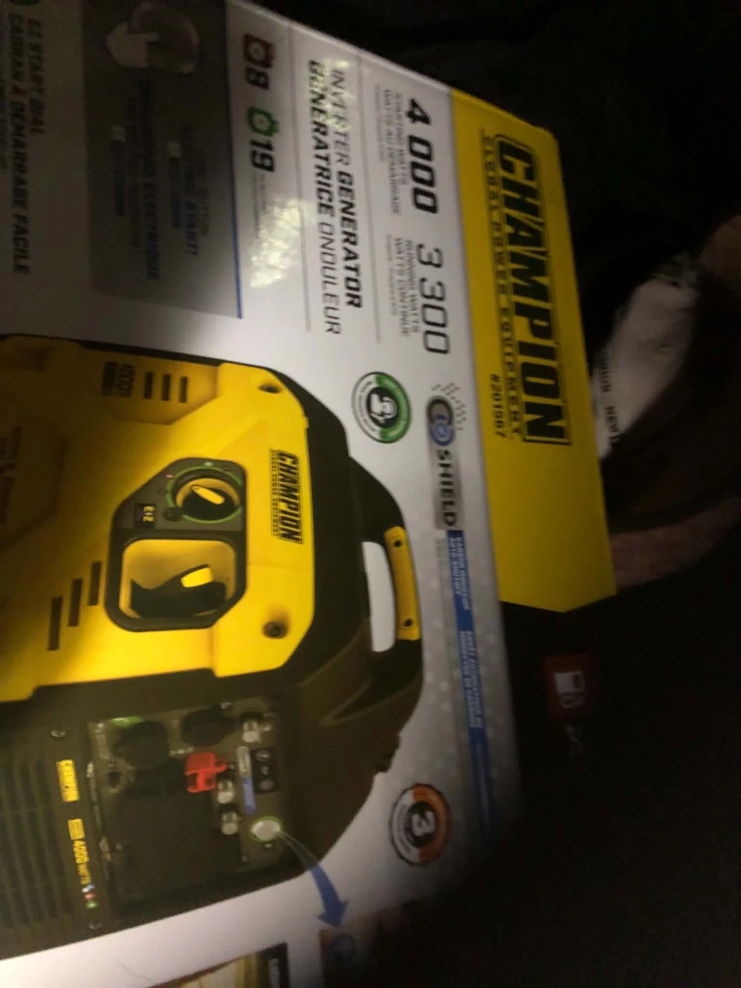 Champion 4000-Watt Dual Fuel Inverter Generator