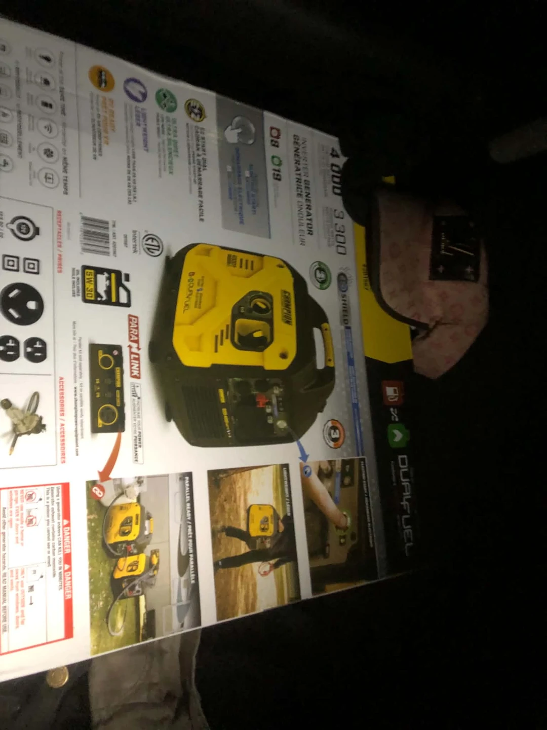 Champion 4000-Watt Dual Fuel Inverter Generator - photo 4