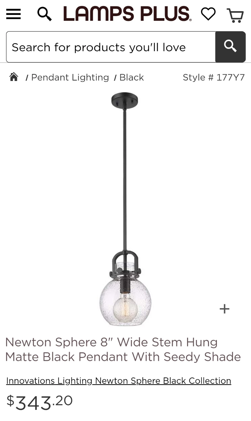 Innovations Lighting Newton Sphere Pendant - photo 5
