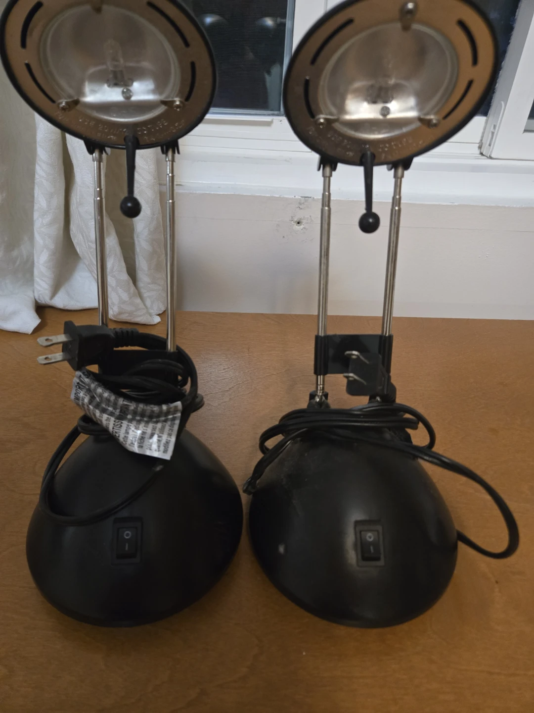 Two adjustable black desk lamps - photo 4