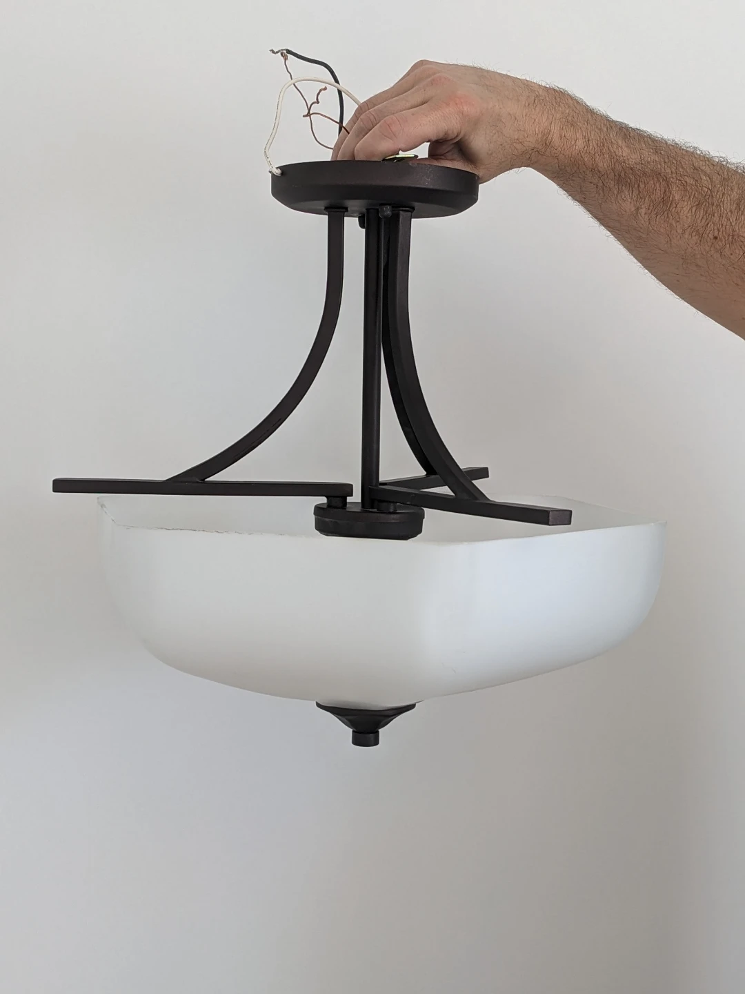 3 matching ceiling lights - photo 2